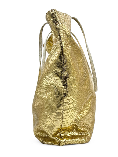 CARLOS FALCHI Gold Handbag