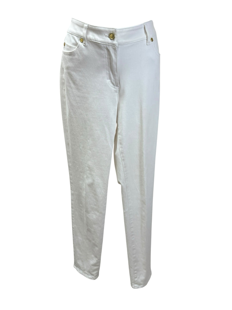 J MCLAUGHLIN Size 8 White Jeans