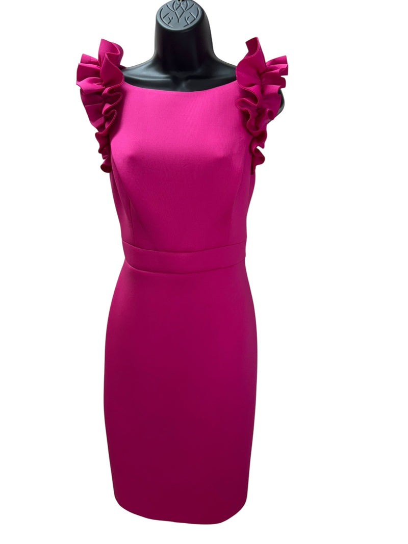 ELIZA J Size 12 Fuschia Skirt