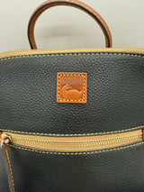 Dooney & Bourke black and tan Handbag