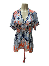 johnny was Size S BLUE AND RED Dress
