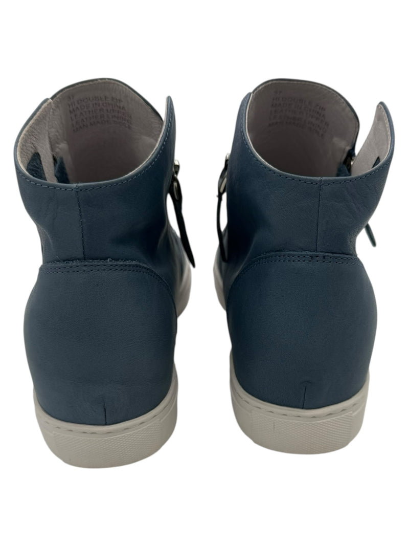 ALL BLACK 7 Blue SHOES