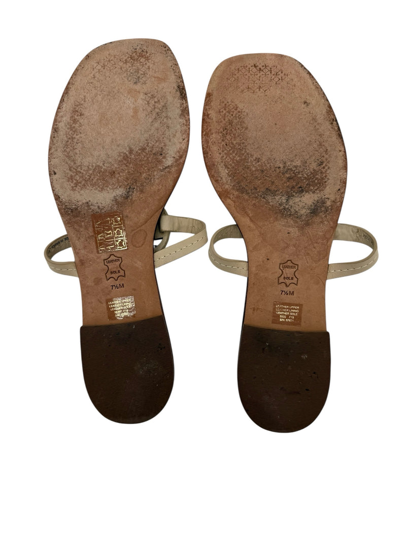 TORY BURCH 7.5 sand SHOES