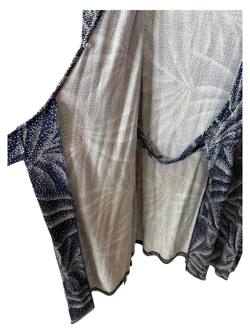 Diane Von Furstenberg Size 10 BLUE & AQUA Dress