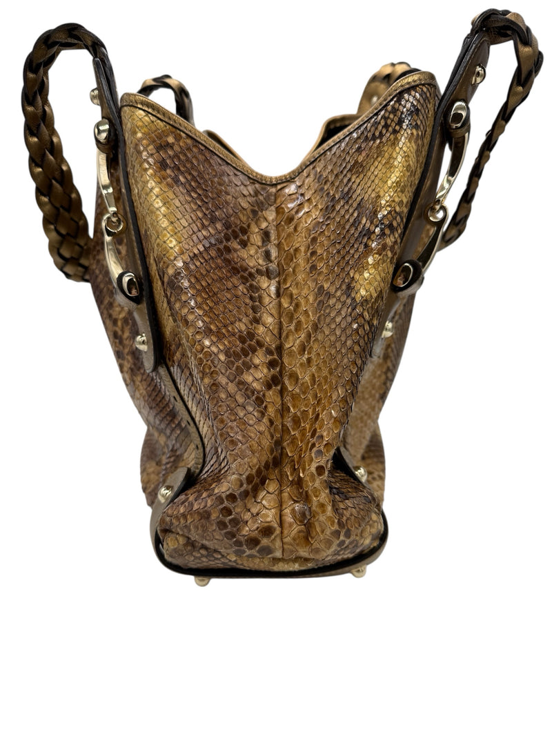 GUCCI pythyon Handbag