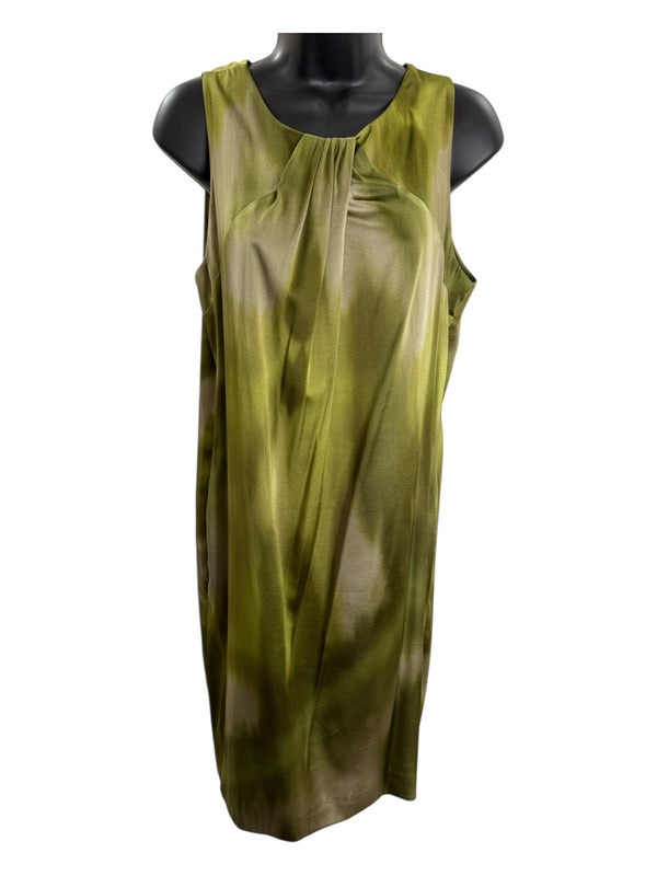 VINCE Size M Green Dress