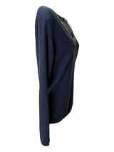 tse Size S Blue Sweater