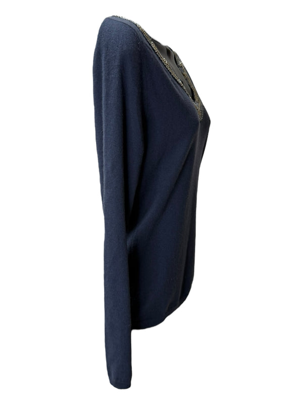 tse Size S Blue Sweater