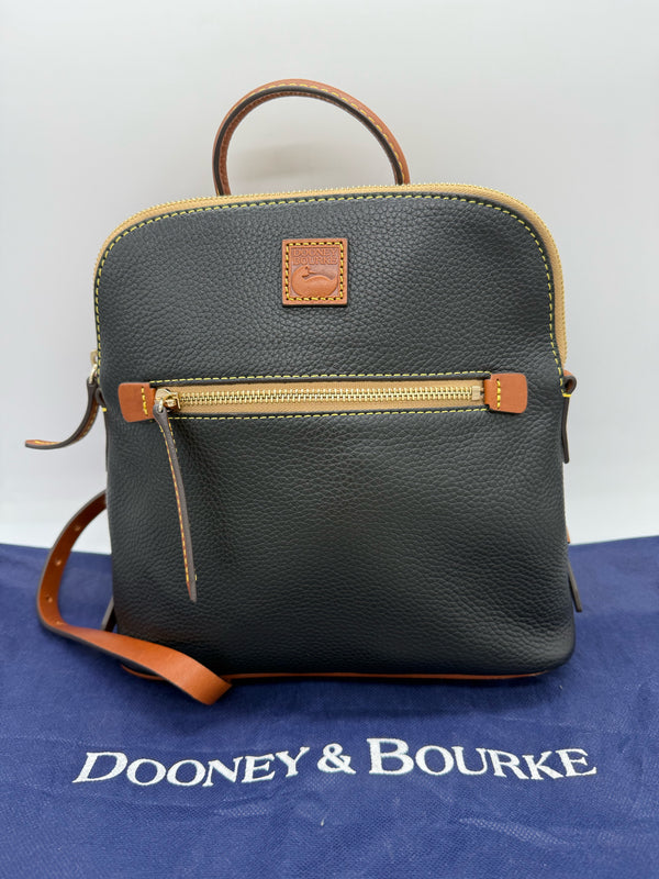 Dooney & Bourke black and tan Handbag