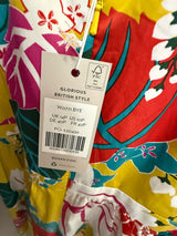 BODEN Size 10P Yellow Dress
