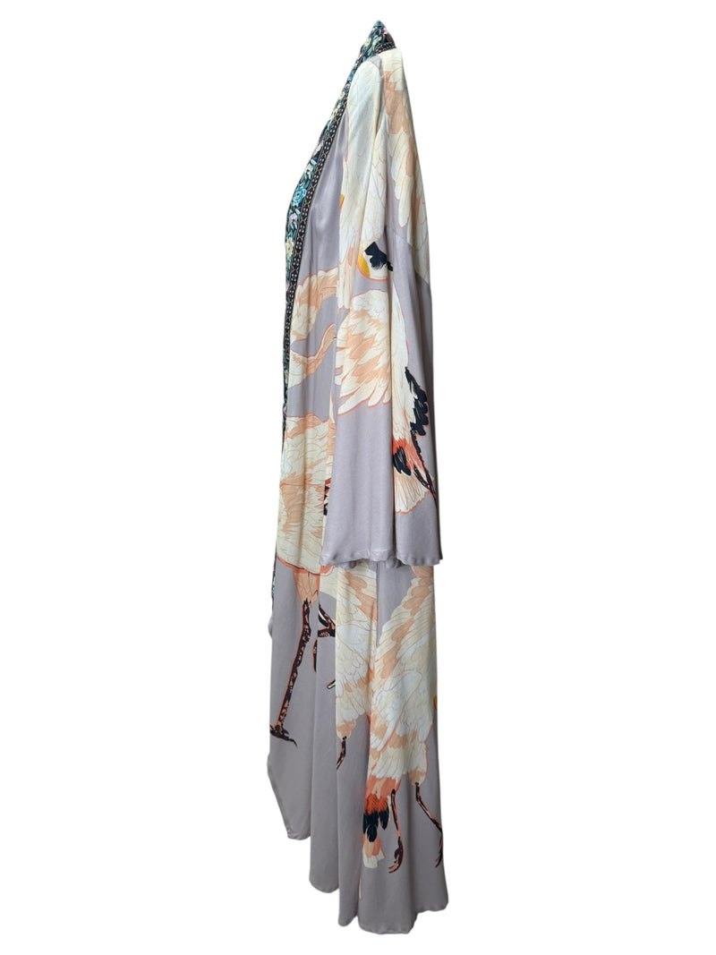 ARATTASILENTJOURNEY Size OS purple multi Duster