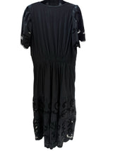 ANTHROPOLOGIE Size XL Black Dress