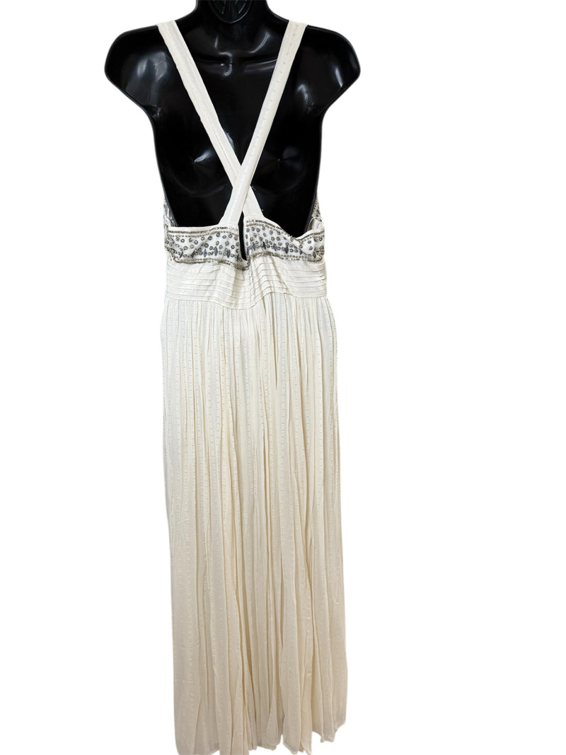 ranna gill Size M Cream Dress
