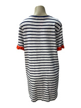 BODEN Size 14 WHITE AND BLUE Dress
