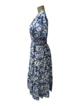Maeve Size L blue and white Dress