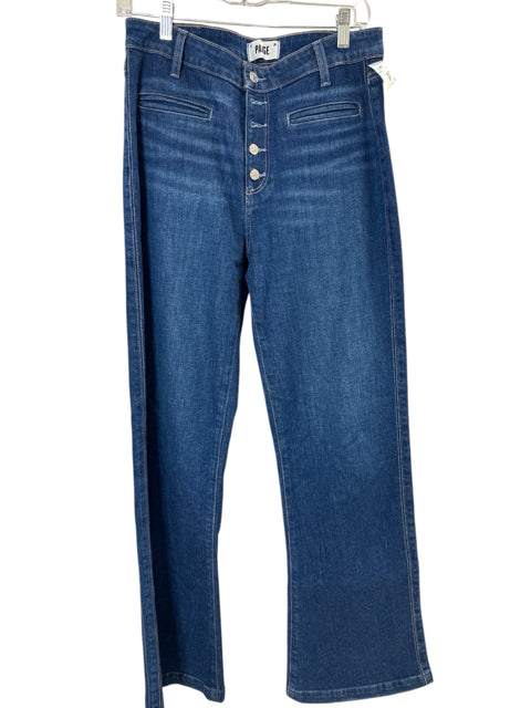 PAIGE Size 28 (6) Blue Jeans