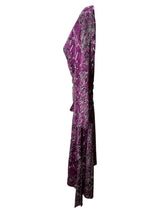 Diane Von Furstenberg Size 10 Plum Dress