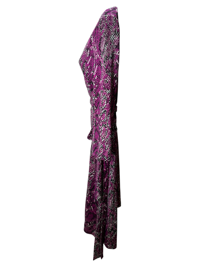 Diane Von Furstenberg Size 10 Plum Dress