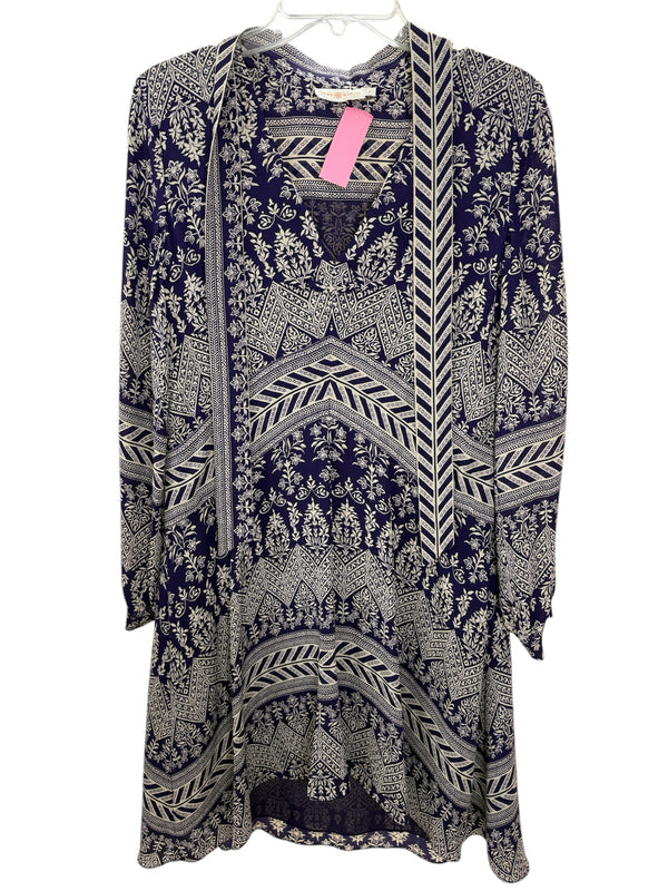 TORY BURCH Size 6 purple/beige Dress