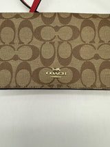 Coach pink and red Handbag