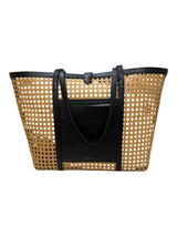 rebecca minkoff tan and black Handbag