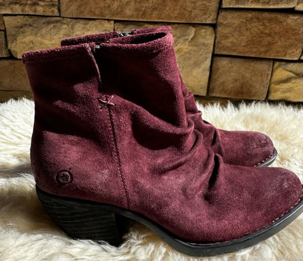 BORN 7 Burgundy SHOES