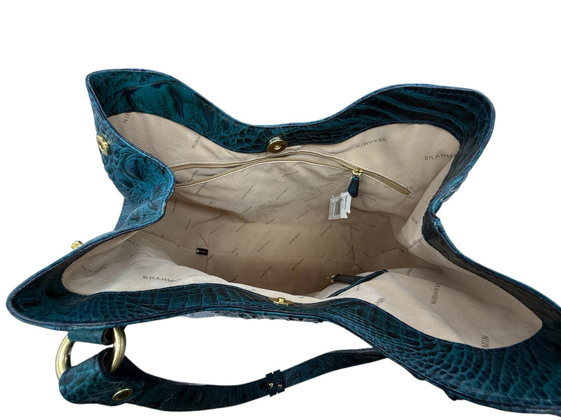 BRAHMIN Teal Handbag