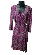 Diane Von Furstenberg Size 10 Plum Dress