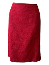 TAHARI Size 6 Red SUIT SET