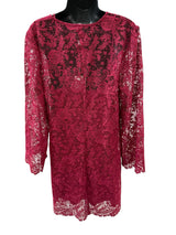 johnny was Size M Burgundy Dress