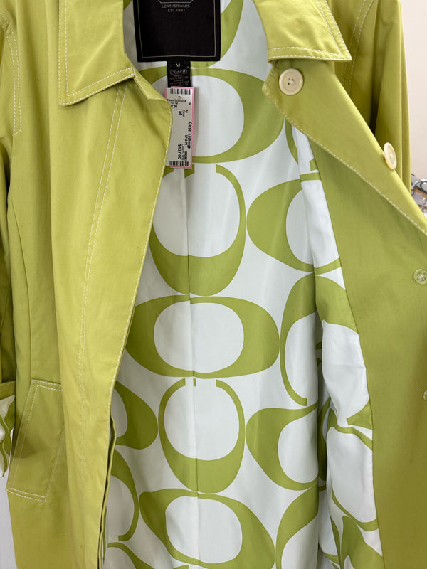Coach Women Size M lime Coat