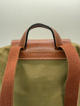 LONGCHAMP olive green Handbag