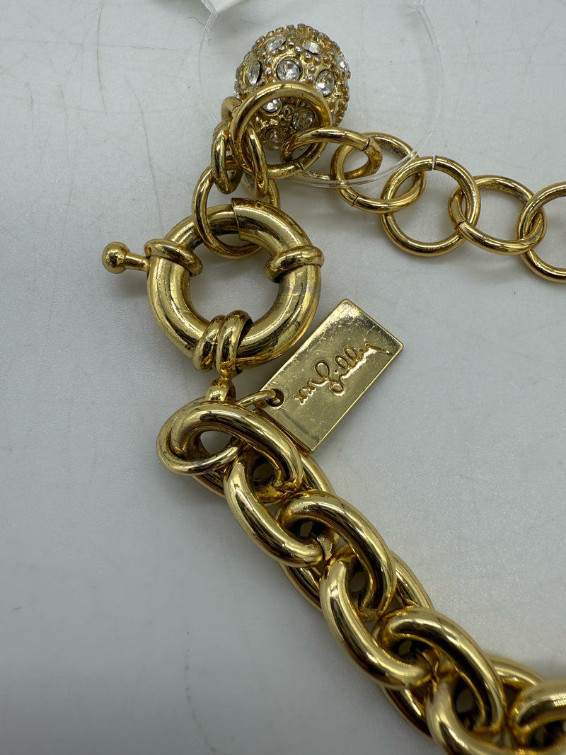 Lilly Pulitzer Gold Necklace