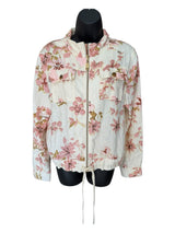 Spartina Size M pink and cream Jacket
