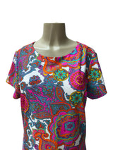 JUDE CONNALLY Size S/M pink multi Dress