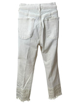 TORY BURCH Size 32 Ivory Pants