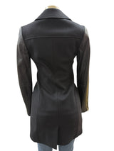 TED BAKER Women Size 00 Black Coat