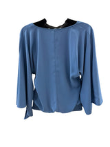 AMANDA UPRICHARD Size S Blue Shirt