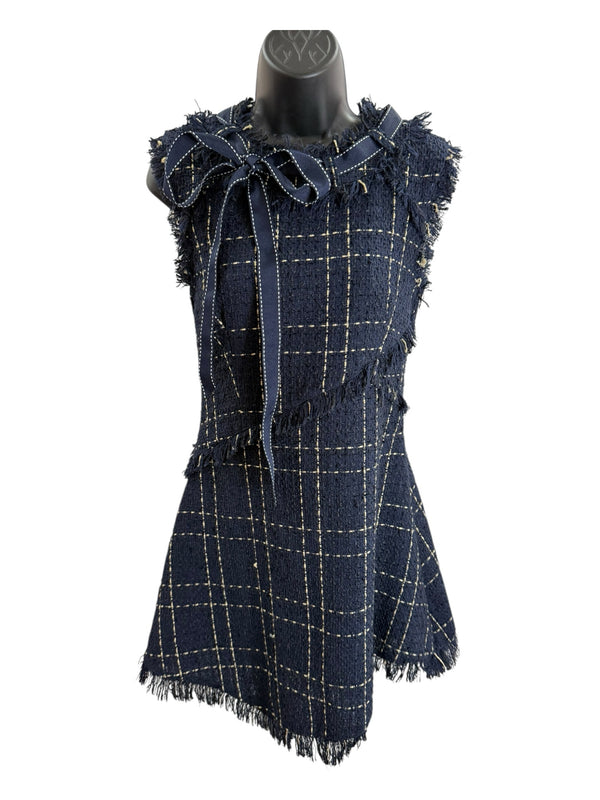Onebuye Size M navy and gold Dress