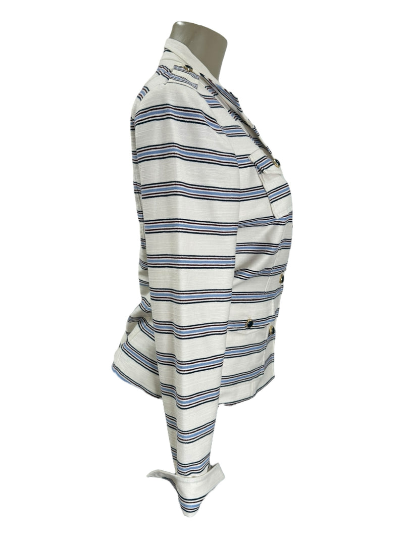 TORY BURCH Size 8 STRIPE TOPS