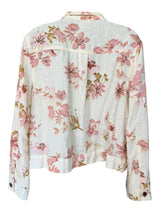 Spartina Size M pink and cream Jacket
