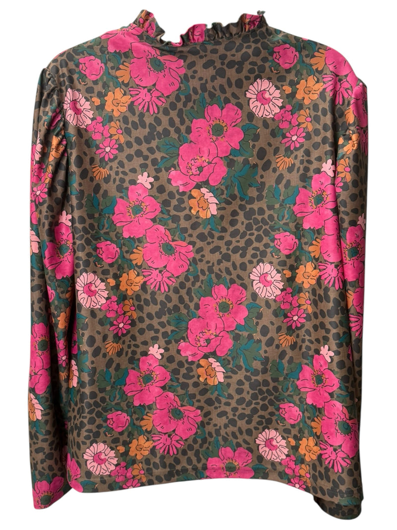 Smith & Quinn Size M Brown and pink TOPS