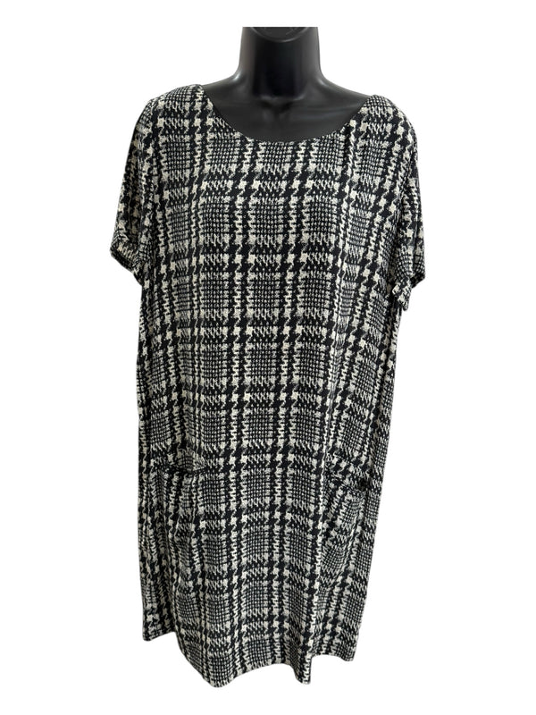 joie Size L black and cream Dress