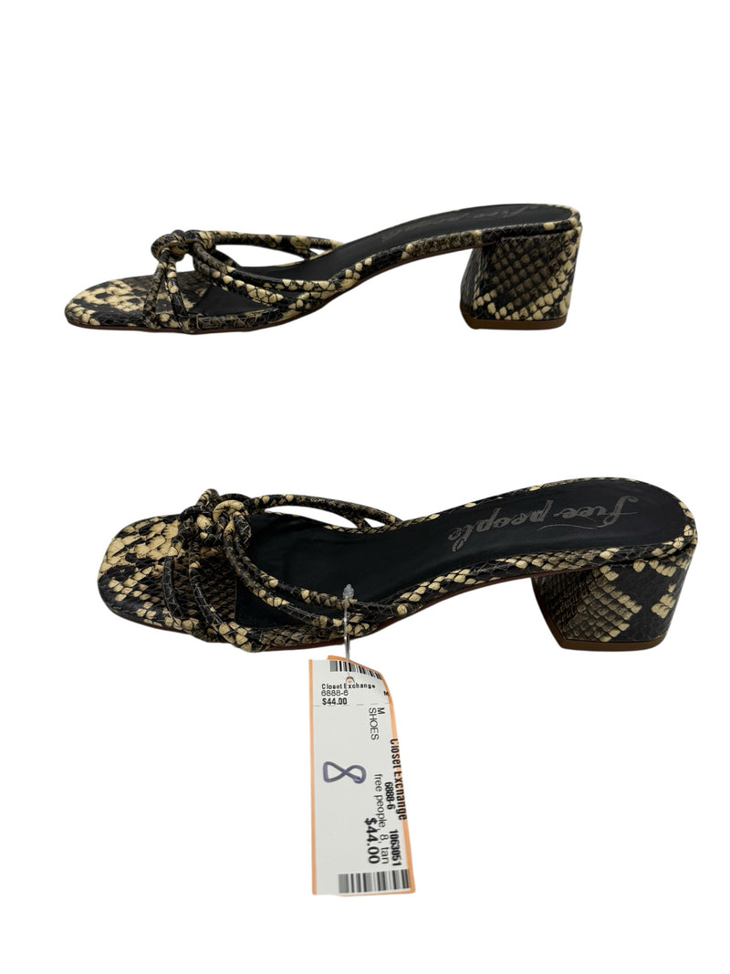 free people 8 tan and brown SHOES