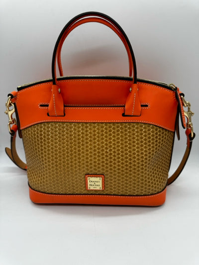 Dooney Bourke Retro newest Grafica Domed Satchel, NWT, Orange