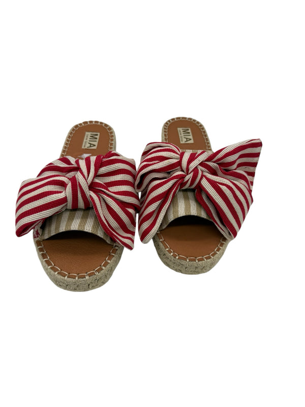 MIA 9 red and white SHOES