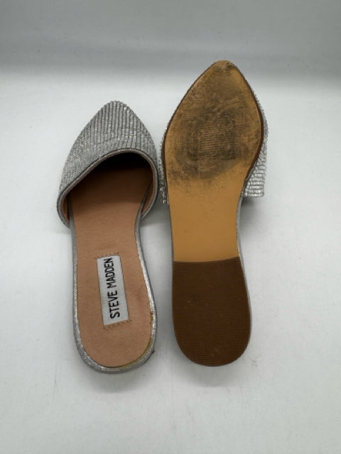 STEVE MADDEN 7 Silver SHOES