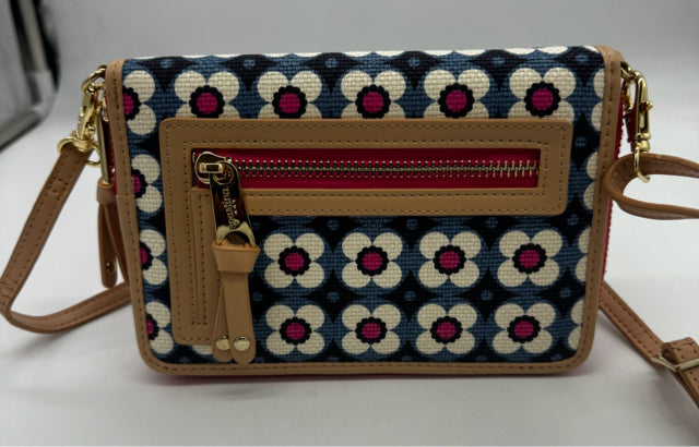 Spartina blue and tan handbags