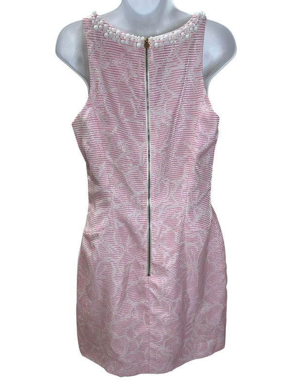 Lilly Pulitzer Size 4 pink and white Dress