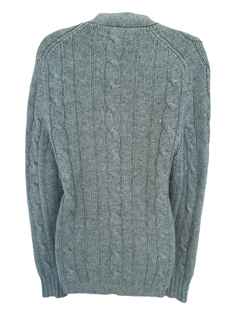 SAKS Size M/L Teal Cardigan